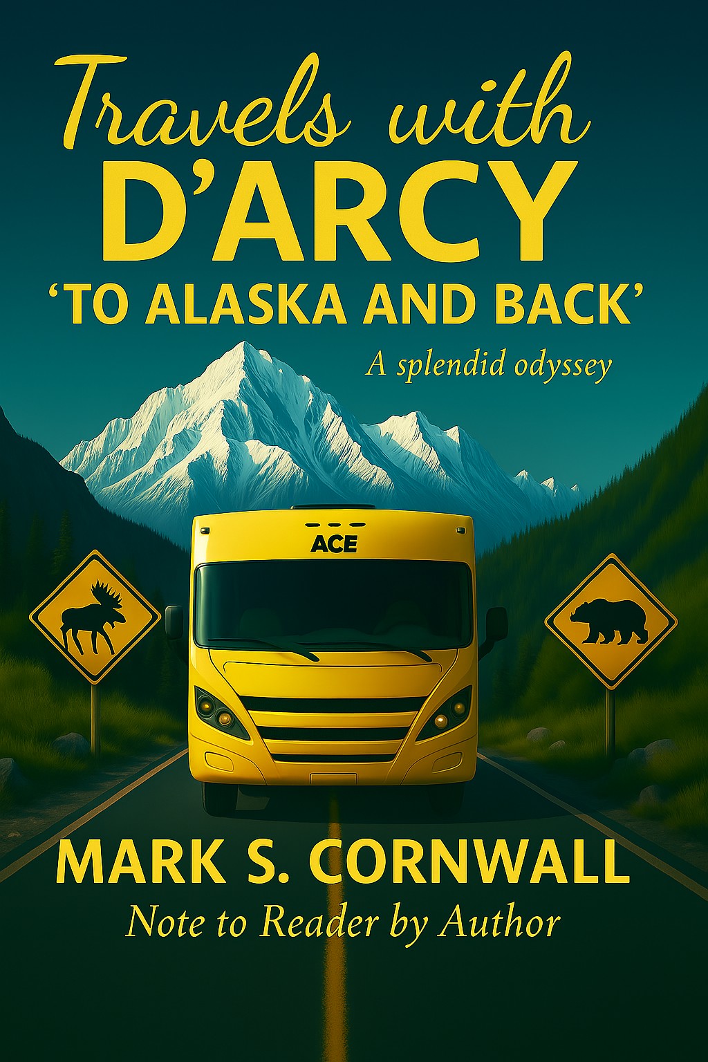 Book Cover - Travel's with D'Arcy to Alaska and Back
